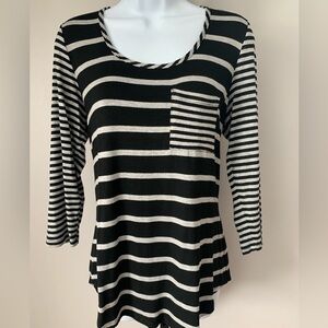 Bobeau Striped Top